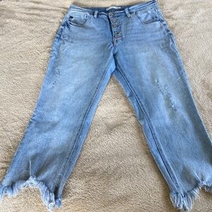 KanCan Straight Leg Jeans Size 30” High Waist